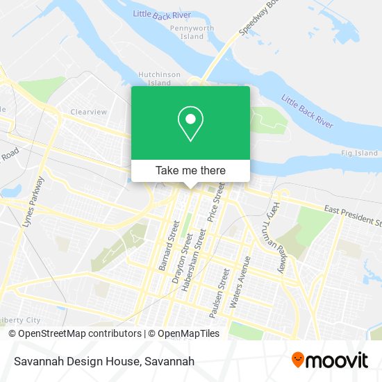 Mapa de Savannah Design House