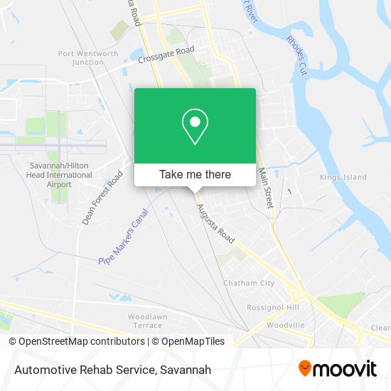 Mapa de Automotive Rehab Service