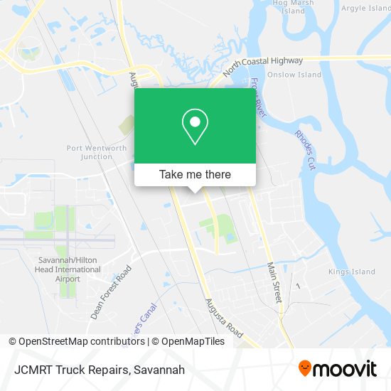 JCMRT Truck Repairs map