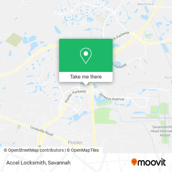 Accel Locksmith map