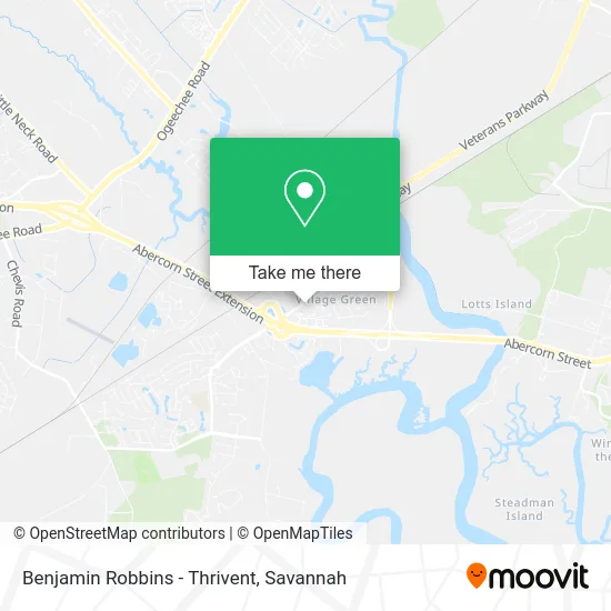 Benjamin Robbins - Thrivent map