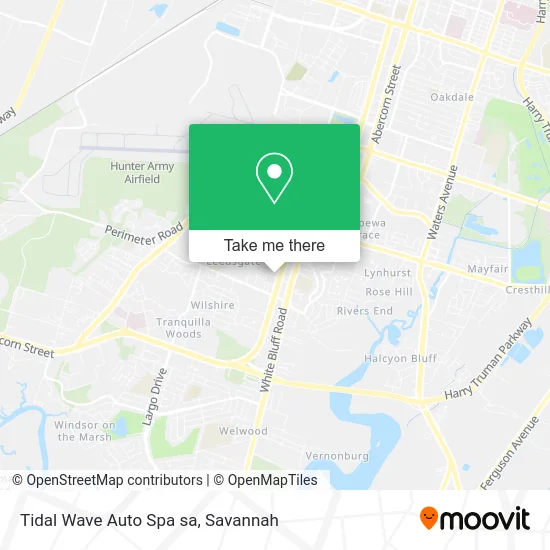 Mapa de Tidal Wave Auto Spa sa