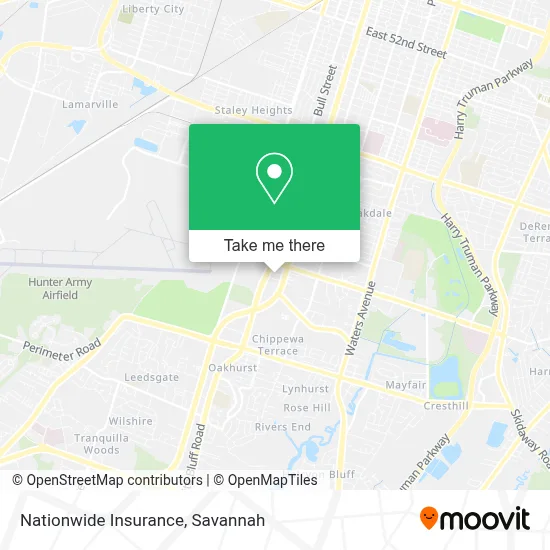 Nationwide Insurance map