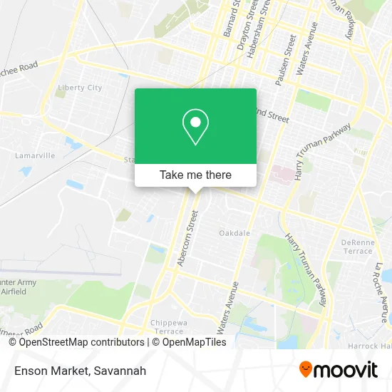 Enson Market map