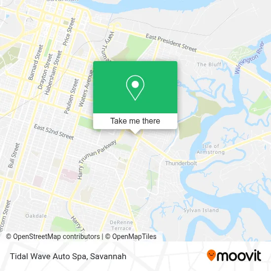 Tidal Wave Auto Spa map