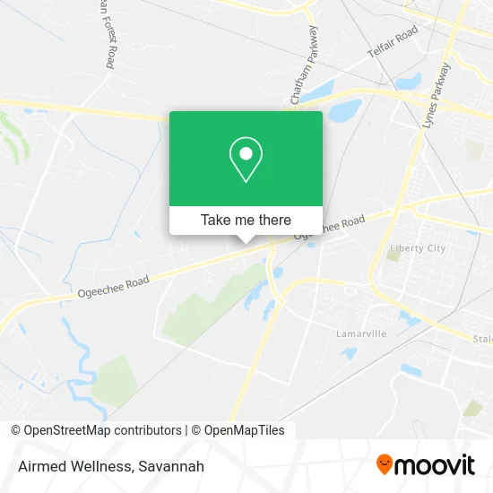 Airmed Wellness map