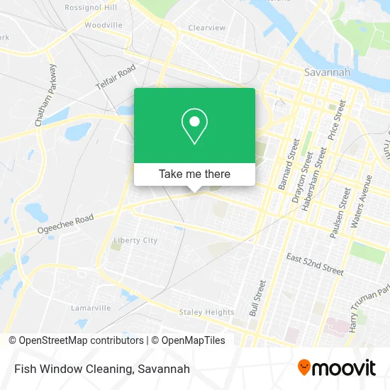 Fish Window Cleaning map