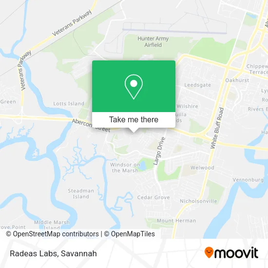 Mapa de Radeas Labs