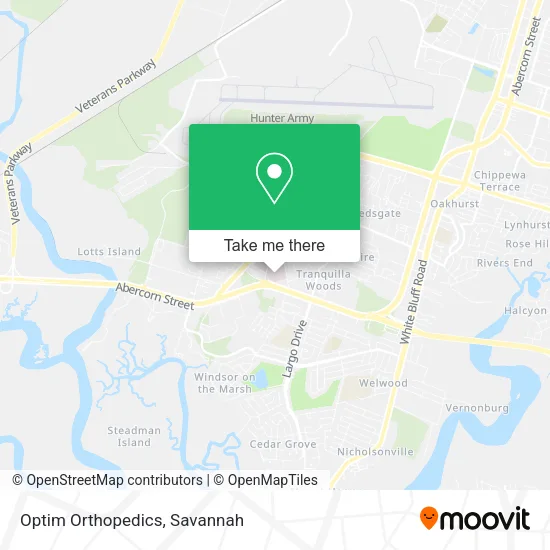 Mapa de Optim Orthopedics