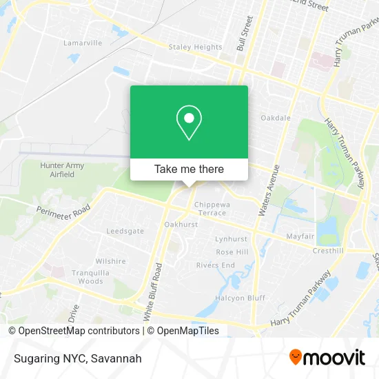 Sugaring NYC map