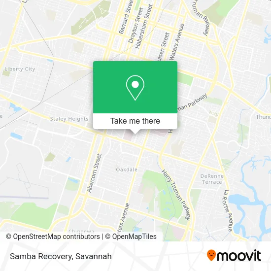 Mapa de Samba Recovery