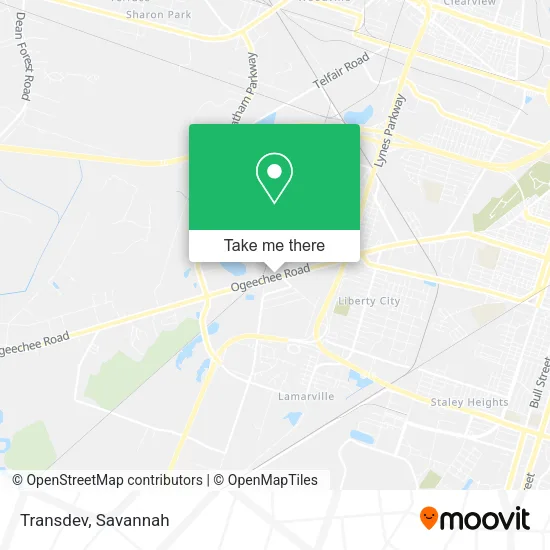 Mapa de Transdev