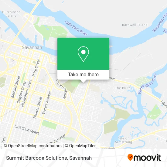 Summit Barcode Solutions map