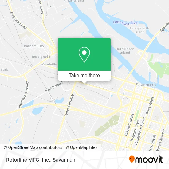 Rotorline MFG. Inc. map