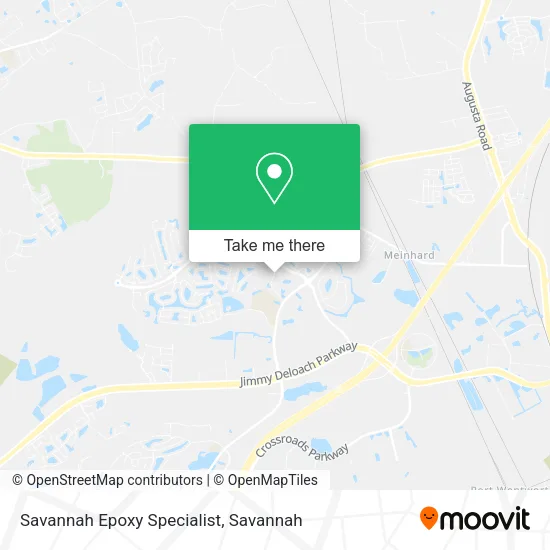 Savannah Epoxy Specialist map
