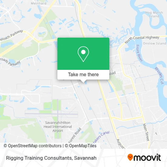 Rigging Training Consultants map