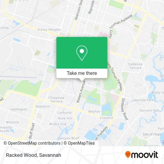 Racked Wood map