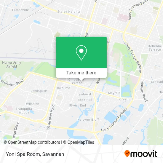 Yoni Spa Room map