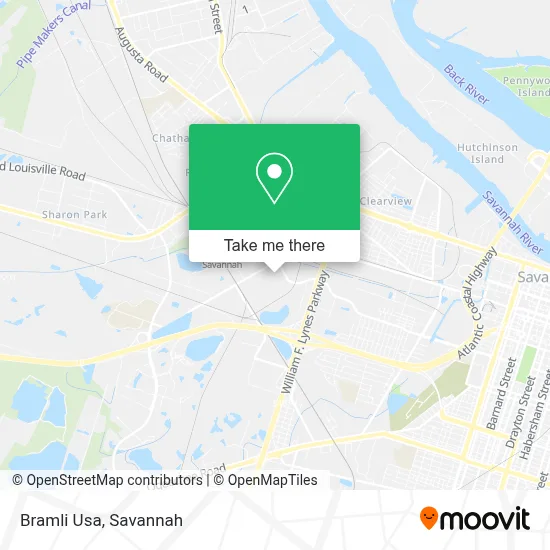 Bramli Usa map