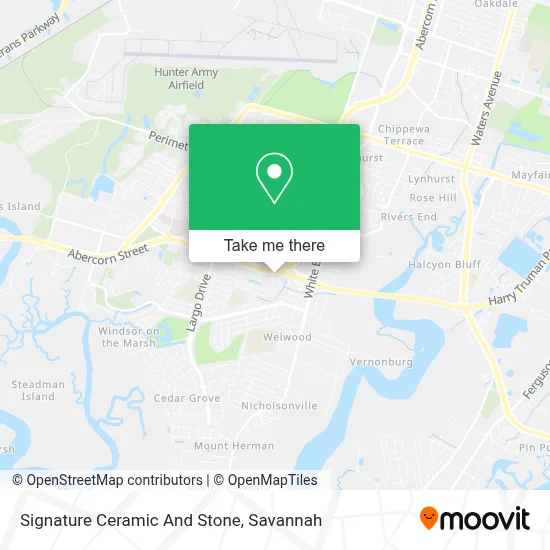 Signature Ceramic And Stone map