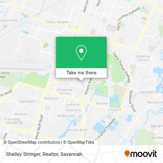 Shelley Stringer, Realtor map