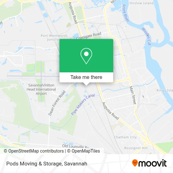 Pods Moving & Storage map
