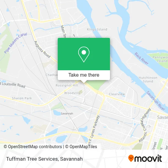 Tuffman Tree Services map