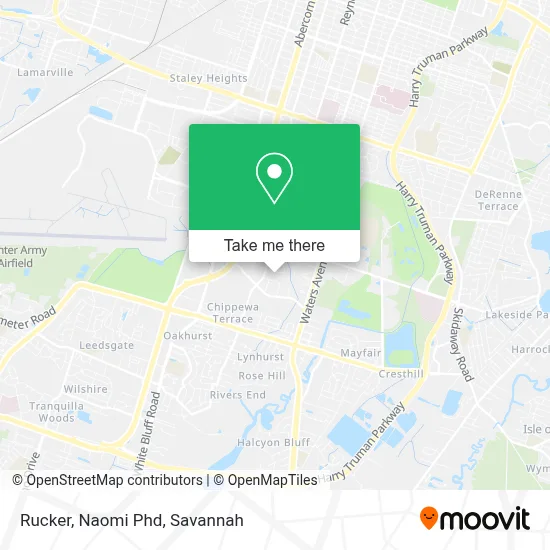 Rucker, Naomi Phd map