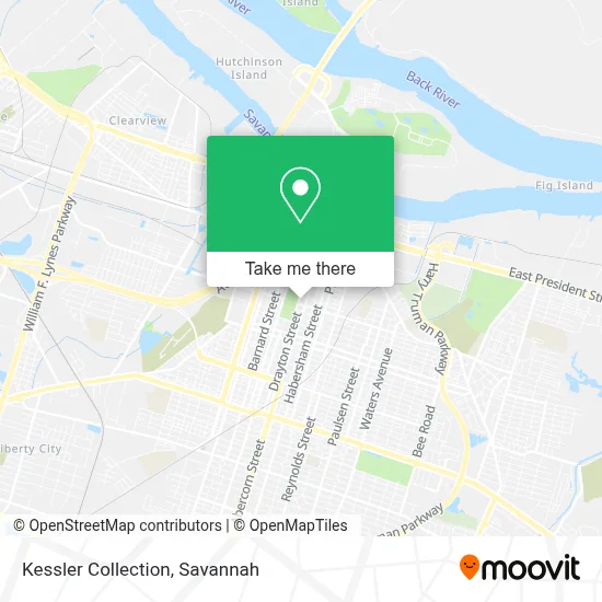 Kessler Collection map