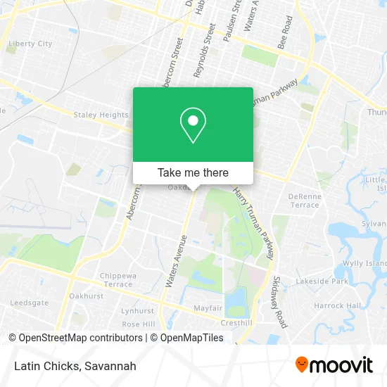Latin Chicks map