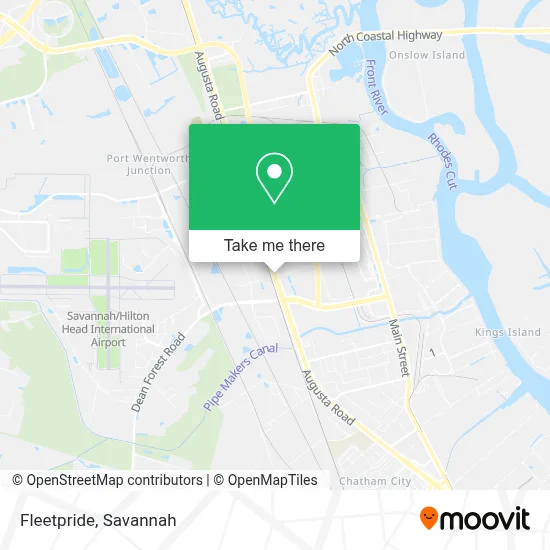 Fleetpride map
