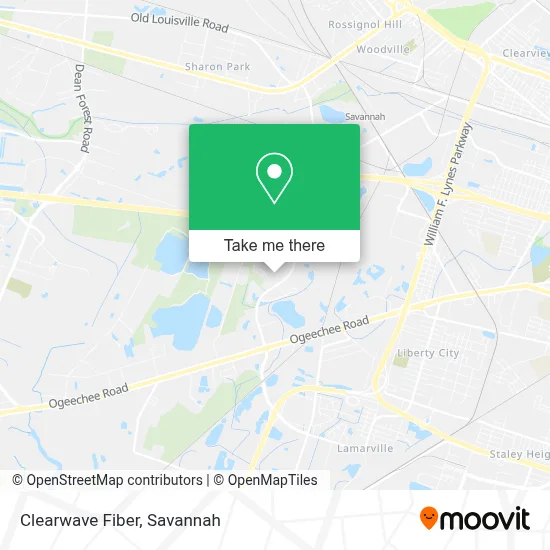 Clearwave Fiber map