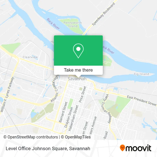 Level Office Johnson Square map