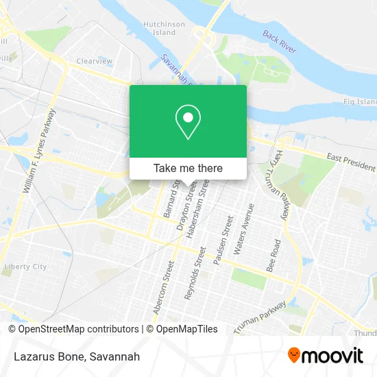 Lazarus Bone map