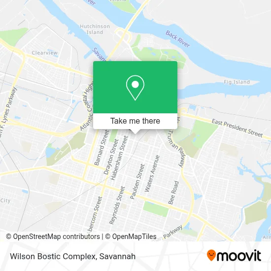Wilson Bostic Complex map