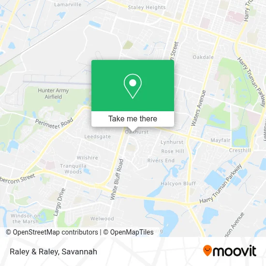 Raley & Raley map