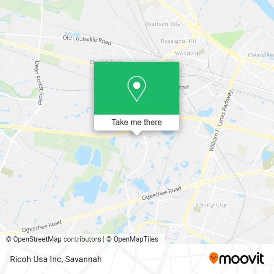 Ricoh Usa Inc map