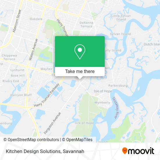 Kitchen Design Solutions map