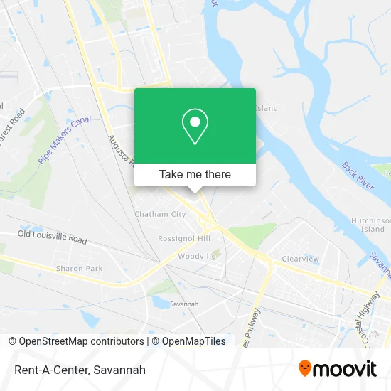 Rent-A-Center map