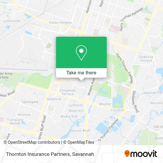 Thornton Insurance Partners map