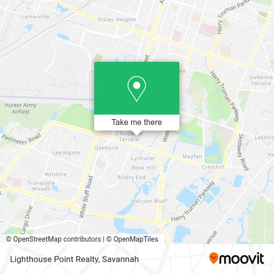 Lighthouse Point Realty map