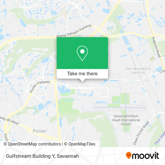 Gulfstream Building Y map
