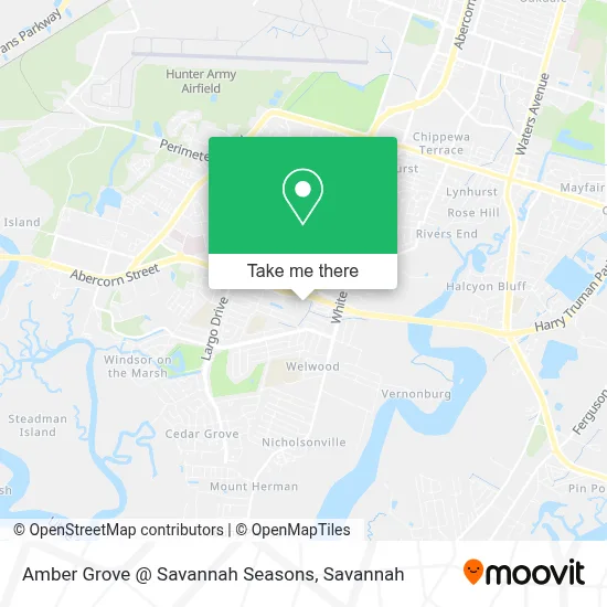 Amber Grove @ Savannah Seasons map