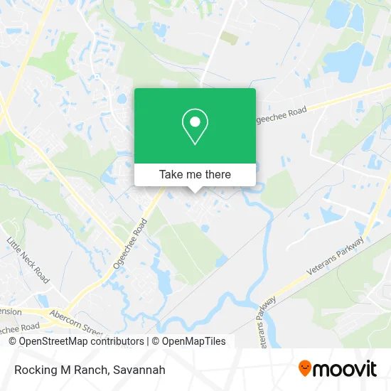 Rocking M Ranch map