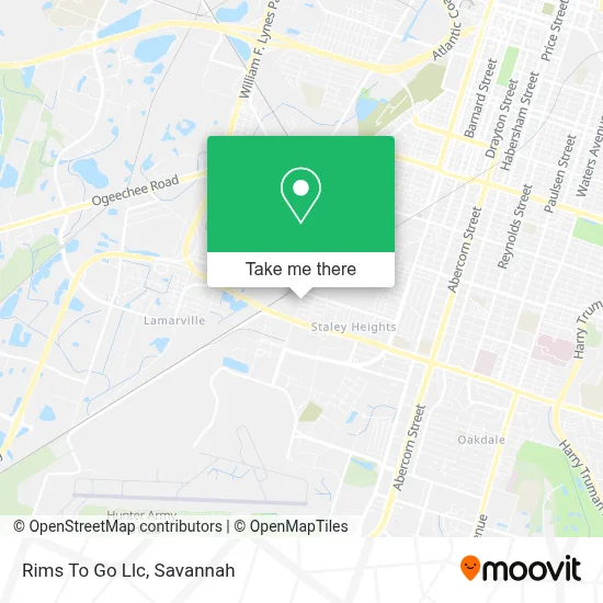 Rims To Go Llc map
