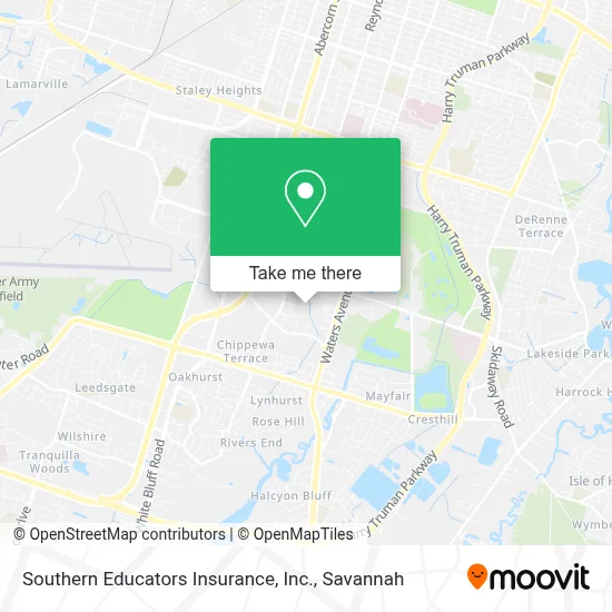 Southern Educators Insurance, Inc. map