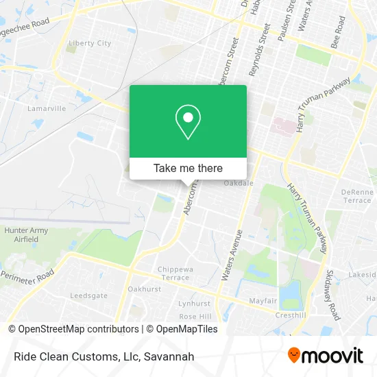 Ride Clean Customs, Llc map