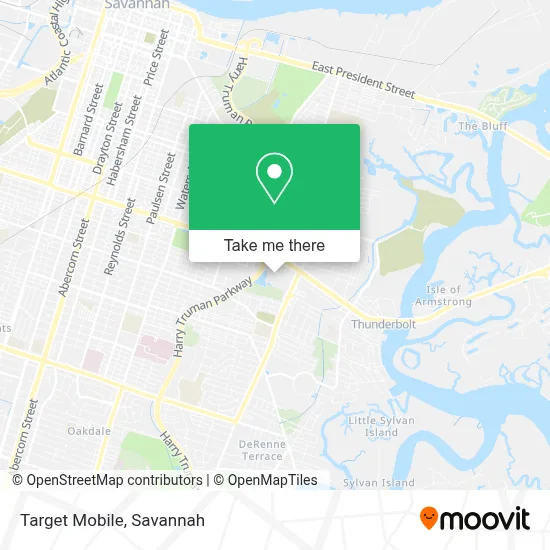 Target Mobile map