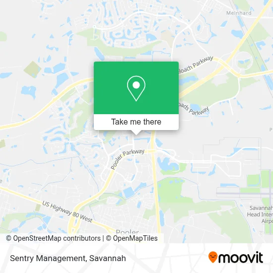 Sentry Management map