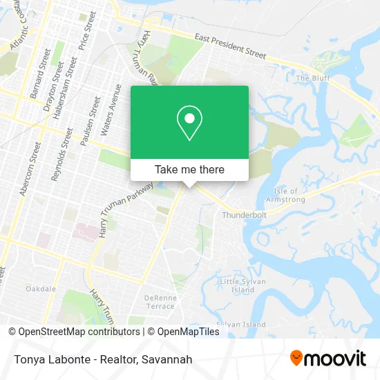 Tonya Labonte - Realtor map